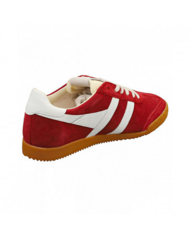 Gola Elan Baskets Mode Femme en Rouge Blanc