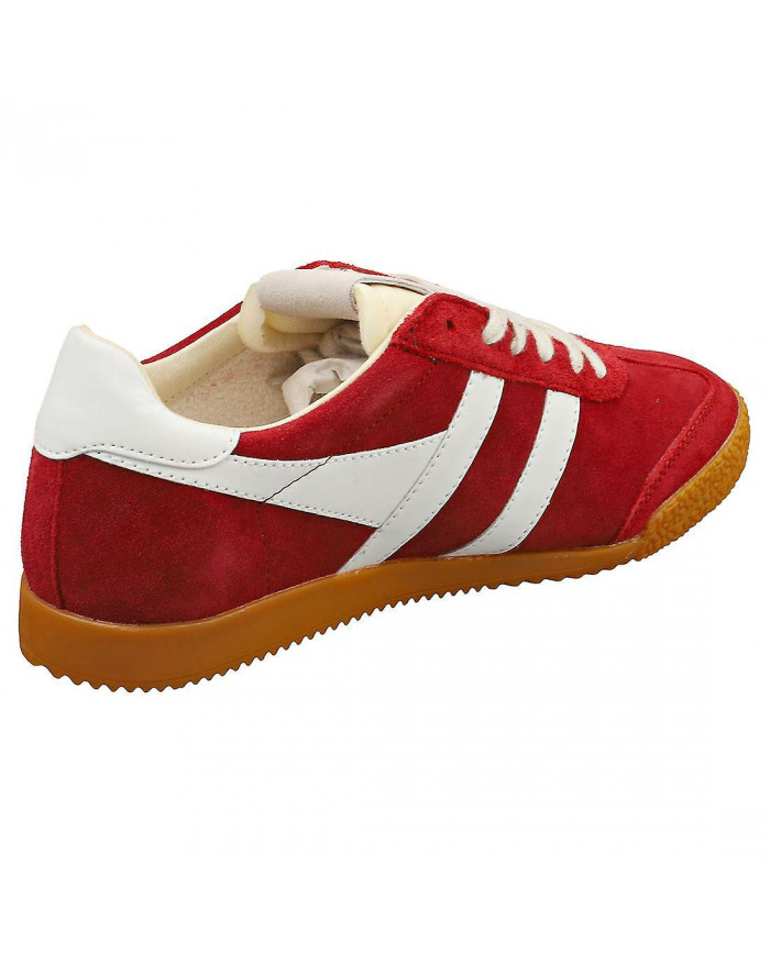 Gola Elan Baskets Mode Femme en Rouge Blanc