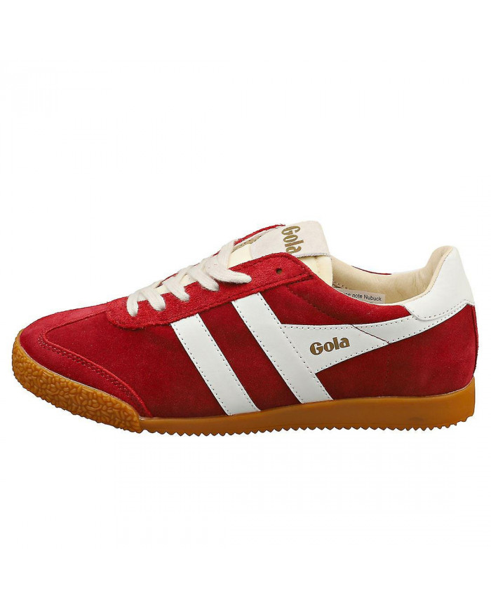 Gola Elan Baskets Mode Femme en Rouge Blanc