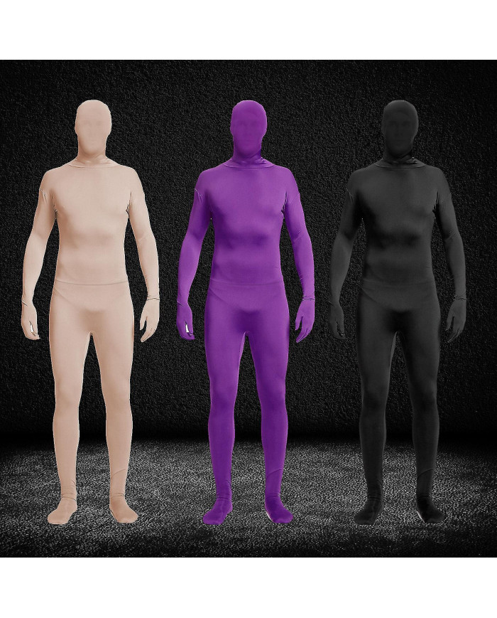 Spandex Costume Corps Complet Disparition Homme Costume Unisexe Zentai Costume