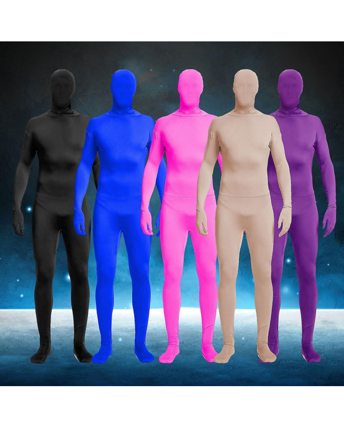 Spandex Costume Corps Complet Disparition Homme Costume Unisexe Zentai Costume