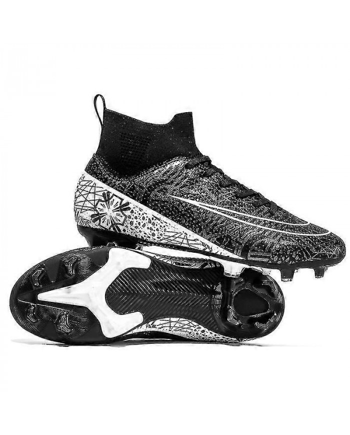 Hommes Chaussures De Football Antidérapant Chaussures De Football Crampons Herbe Baskets De Football 26a