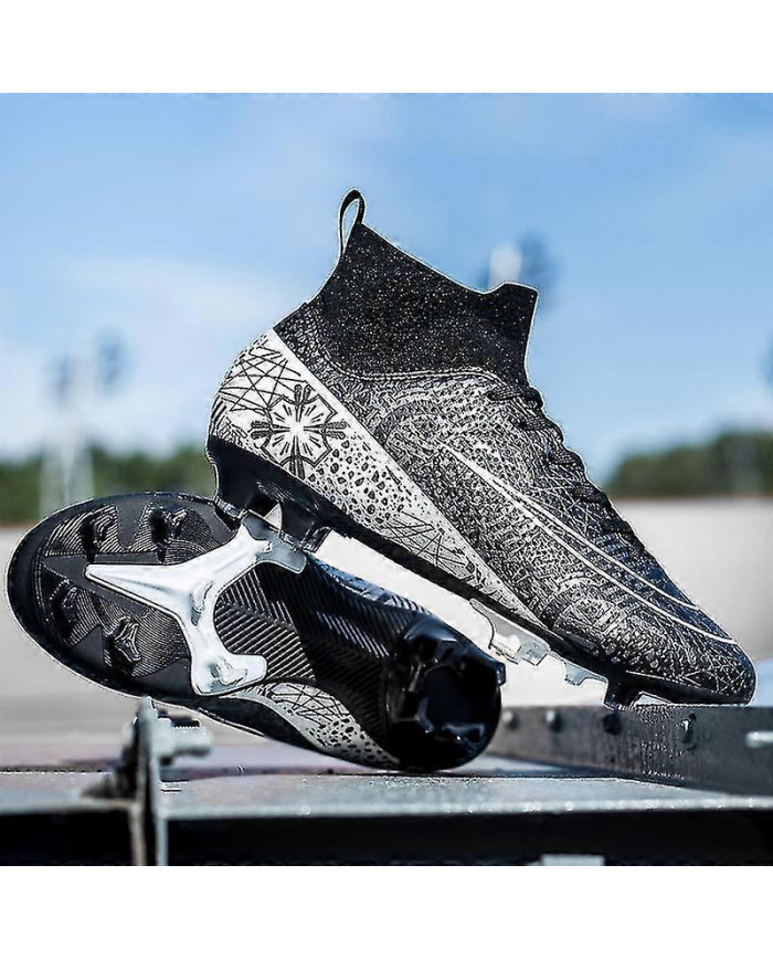 Hommes Chaussures De Football Antidérapant Chaussures De Football Crampons Herbe Baskets De Football 26a