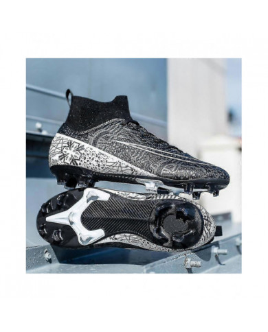 Hommes Chaussures De Football Antidérapant Chaussures De Football Crampons Herbe Baskets De Football 26a