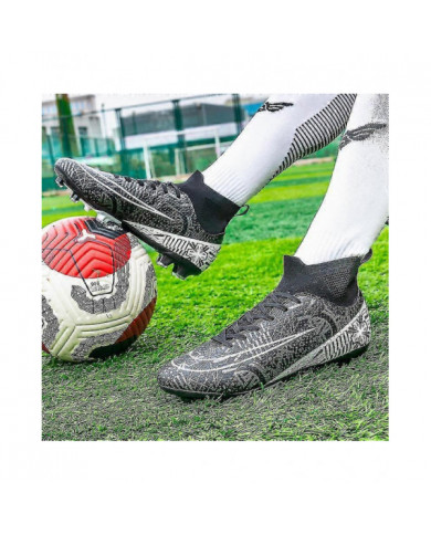 Hommes Chaussures De Football Antidérapant Chaussures De Football Crampons Herbe Baskets De Football 26a
