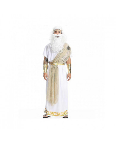 Adulte Roi Romain Grec Halloween Déguisement Jusqu’à Dieu Hommes Zeus Costume