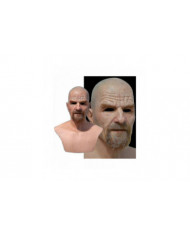 Réaliste Old Man Mask Latex Halloween Cosplay Party Full Face Masks Headgear Fg