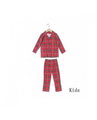 Famille Noël Pyjama Set Noël Parent-enfant Chemise de soirée Pyjama Cadeaux