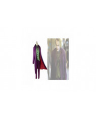 Heath Ledger Cosplay Costume Halloween Mens Film The Dark Knight Joker Costume Purple Jacket Ensembles complets [...]