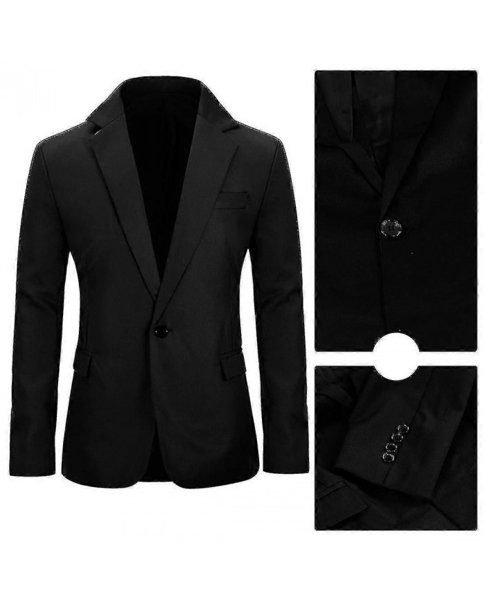 Veste De Costume Homme Slim Fit Business Casual Blazer