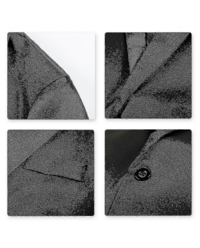 Veste De Costume Homme Slim Fit Business Casual Blazer