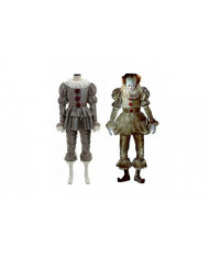 Stephen King's It Full Set Halloween Costume Pennywise Clown Costume Joker_y Haute Qualité