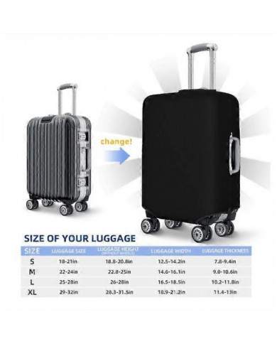 Housse de bagage de voyage Sonic 18-32 pouces Housse de bagage haute extensible Housse de protection de valise [...]