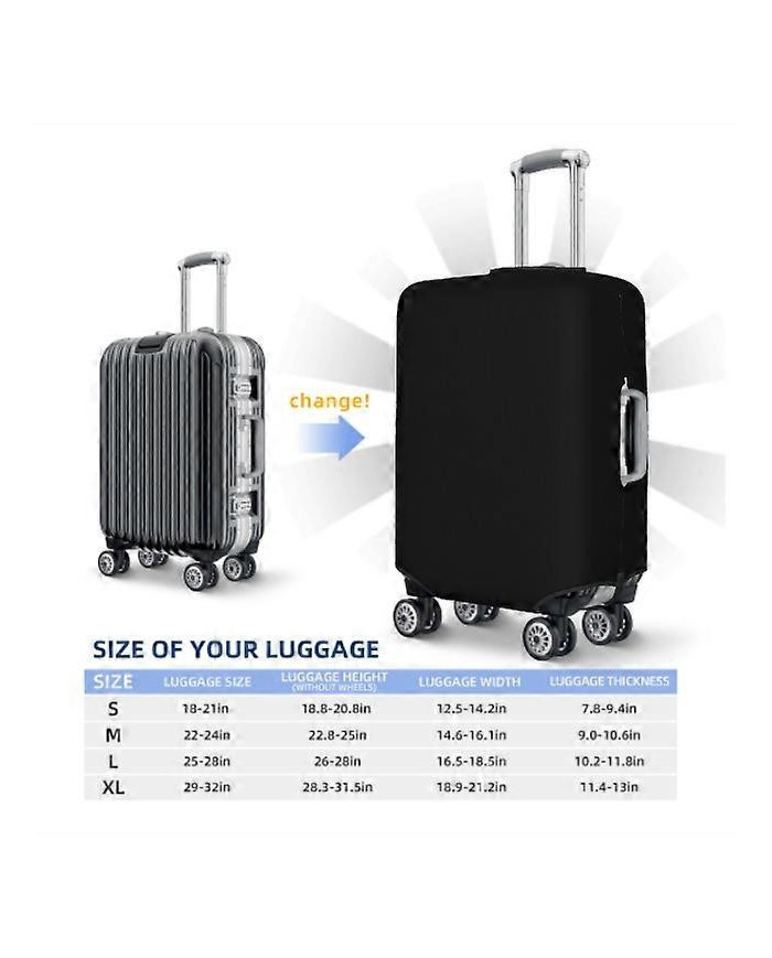 Housse de bagage de voyage Sonic 18-32 pouces Housse de bagage haute extensible Housse de protection de valise [...]