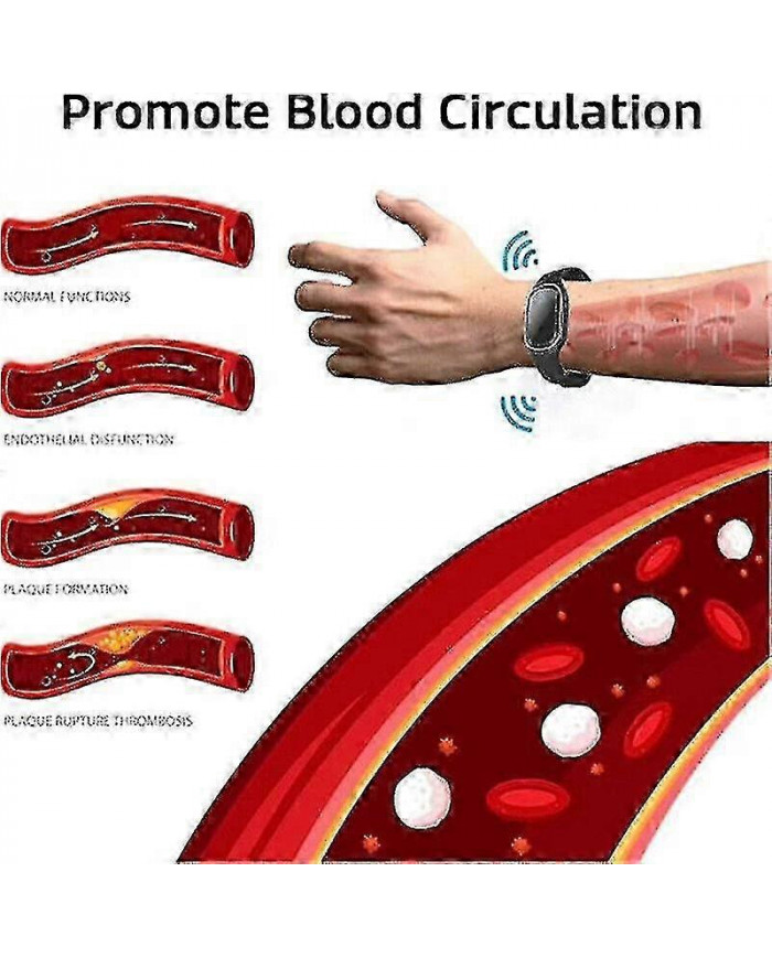 Bracelet magnétique de haute technologie en forme de corps à ultrasons-komo Lymph Drainage Magnetic Bracelet