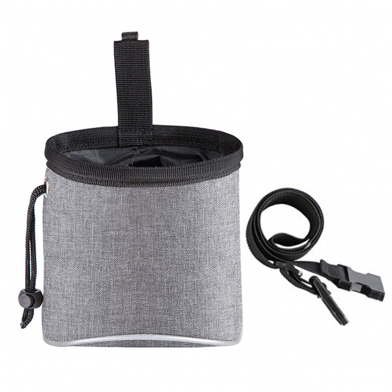 Snack Poop Bag Dispenser Dog Treat Pouch Puppy Storage For Training