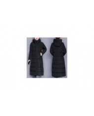 Femmes Doudoune d’hiver Décontracté Long Zip Up Outerwear Puffer Jacket Convient aux amis Gathering Wear