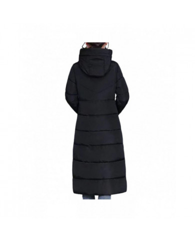 Femmes Doudoune d’hiver Décontracté Long Zip Up Outerwear Puffer Jacket Convient aux amis Gathering Wear