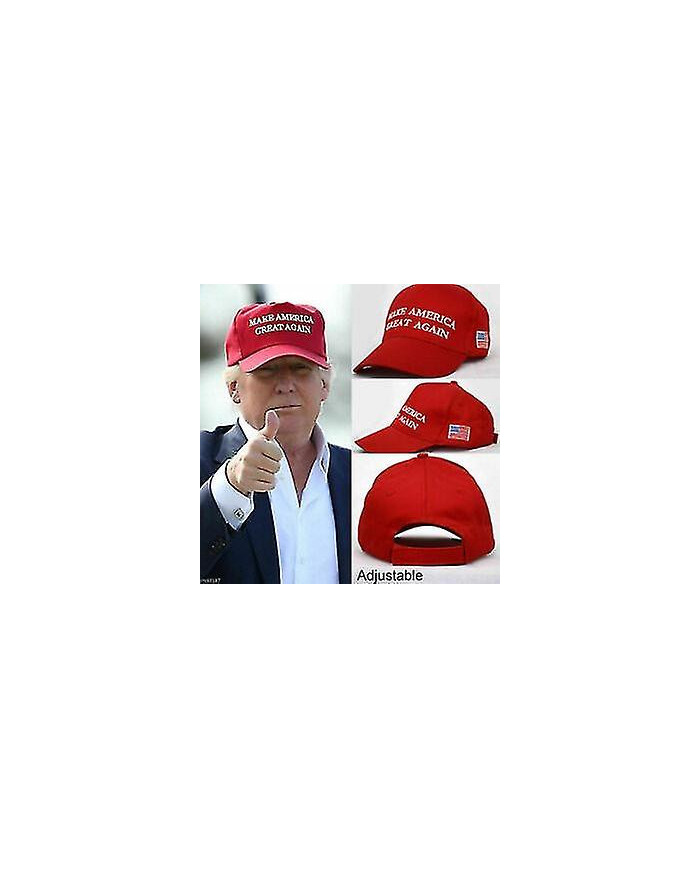 Make America Great Again Chapeau Donald Trump Casquette Rouge US Outdoor Unisexe 100% Nouveau