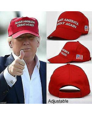 Make America Great Again Chapeau Donald Trump Casquette Rouge US Outdoor Unisexe 100% Nouveau
