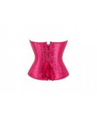 Kelvry Femmes Plus La Taille Gothique Lingerie Satin Dentelle jusqu'à Désossé Overbust Corsets Shapewear Outfit