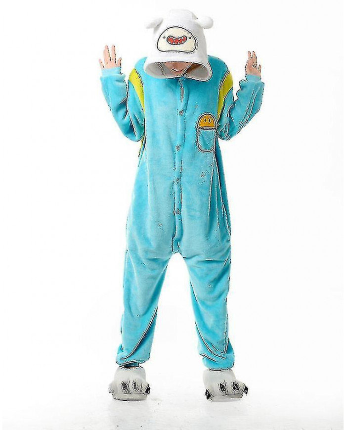 Adventure time jake Finn Onesie unisexe adulte cosplay costume pyjama animal kigurumi