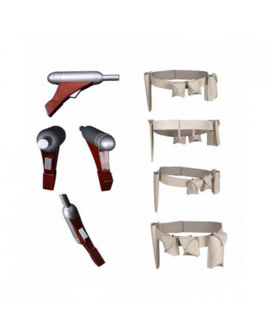 Halloween Adulte Padme Cos Amidala Cosplay Sac Banane Ceinture Prop Femmes Espace Bataille Fantasy Carnaval Fête [...]