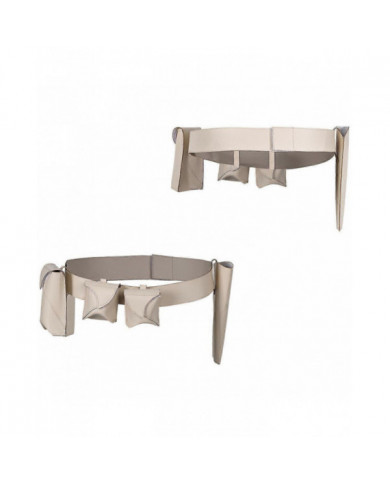 Halloween Adulte Padme Cos Amidala Cosplay Sac Banane Ceinture Prop Femmes Espace Bataille Fantasy Carnaval Fête [...]