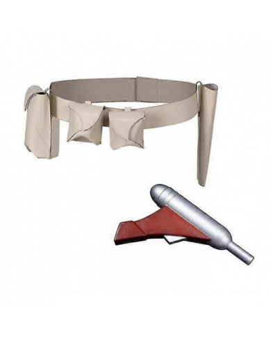 Halloween Adulte Padme Cos Amidala Cosplay Sac Banane Ceinture Prop Femmes Espace Bataille Fantasy Carnaval Fête [...]