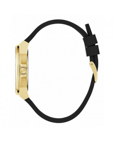 Guess Montre en silicone doré Calaverta pour femme GW0754L1