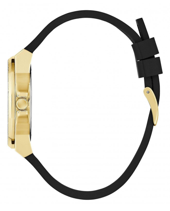 Guess Montre en silicone doré Calaverta pour femme GW0754L1