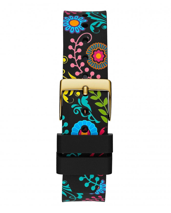Guess Montre en silicone doré Calaverta pour femme GW0754L1
