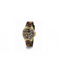 Guess Montre en silicone doré Calaverta pour femme GW0754L1
