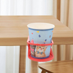 Plastic Clip On Table Cup Holder Clip Clamp (Random Color) Plastic Clip On Table Cup Holder Clip Clamp (Random Color)