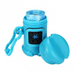 Portable Bone Shape Pet Dog Pick-Up Bags Pooper Toilet Plastic Bag Poop Picker Pet Supplies