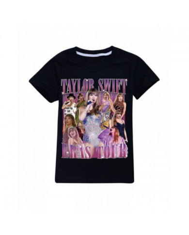 9-16Ans Enfants Garçons Filles Taylor Swift T-Shirt Imprimé À Manches Courtes Col Ras Du Cou D’été Casual Tee Tops [...]