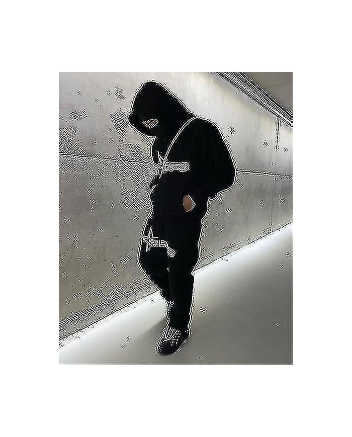 Survêtement Hommes Y2k Lâche Casual Jogging Costume Nofs Imprimé Streetwear Sweat À Capuche Ensemble De Pantalons [...]