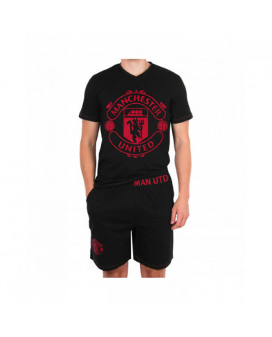 Manchester United Mens Pyjamas Short Loungewear CADEAU DE FOOTBALL OFFICIEL