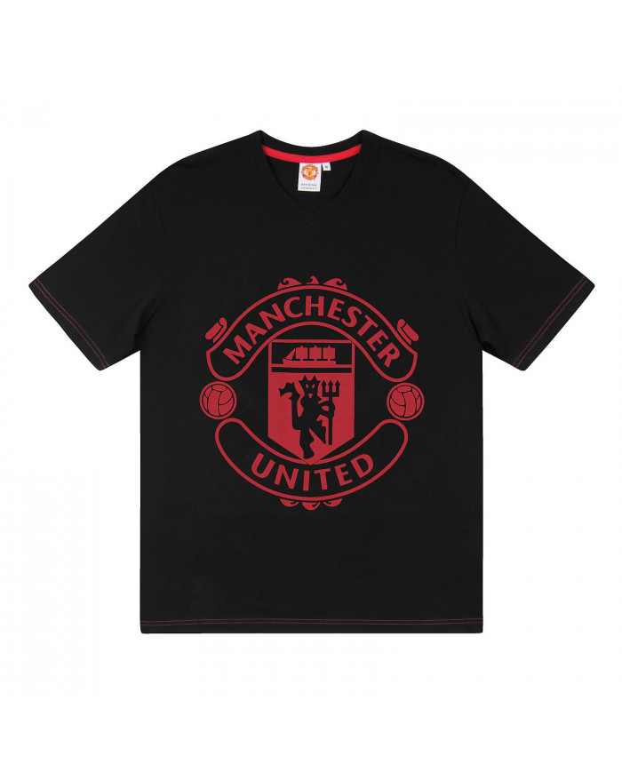 Manchester United Mens Pyjamas Short Loungewear CADEAU DE FOOTBALL OFFICIEL