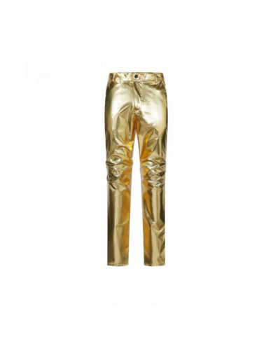 Sliktaa Hommes 2Pce Costume Brillant Brillant Imperméable Blazer et Pantalon