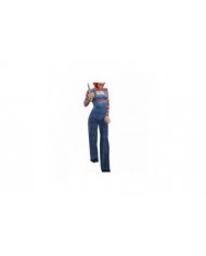 Tib Hirigin Femmes 2 Pcs Halloween Costumes Scary Cauchemar Killer Doll veulent jouer au film Personnage Robe [...]