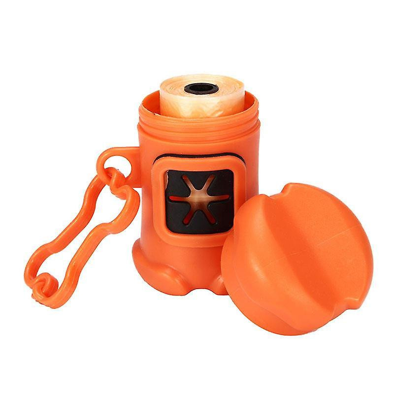 Portable Bone Shape Pet Dog Pick-Up Bags Pooper Toilet Plastic Bag Poop Picker Pet Supplies