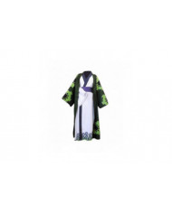 Anime Roronoa Zoro Cosplay Costume Wano Kuni Country Kimono Robe Full Suit Outfits Halloween Carnival Costume _ai