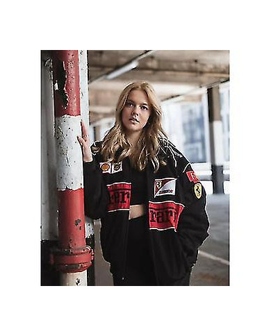 Veste Racing Vintage White Nascar Retro Bomber - Veste Vintage Jacket - unisexe Y2K Jacket Streetwear (GET IT)