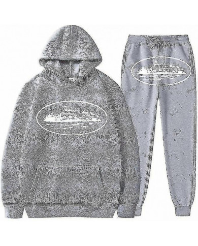 Corteiz Costume de jogging Y2k pour homme, 2 pièces Automne Lightweight Tracksuit_x67