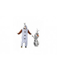 Olaf Frozen Adult Snowman Costume Kigurumi Pyjamas Pyjamas Ozq Haute Qualité