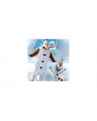Olaf Frozen Adult Snowman Costume Kigurumi Pyjamas Pyjamas Ozq Haute Qualité