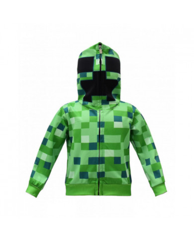 Costumes Minecraft pour les enfants plus âgés en automne Costume à manches longues Pull + Pantalon Ensemble deux [...]