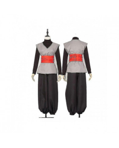 Anime Super Son Goku Noir Zamasu Kai Cosplay Costume Tenues Halloween Carnaval Suit-r