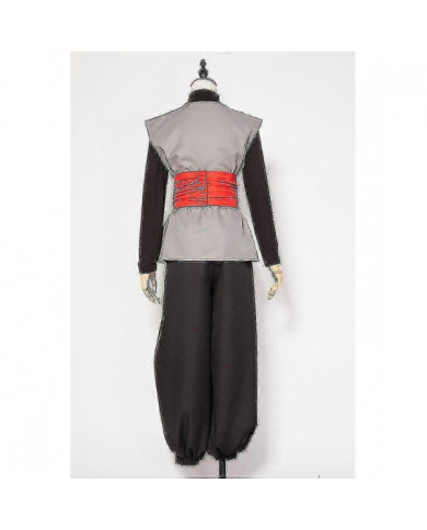 Anime Super Son Goku Noir Zamasu Kai Cosplay Costume Tenues Halloween Carnaval Suit-r